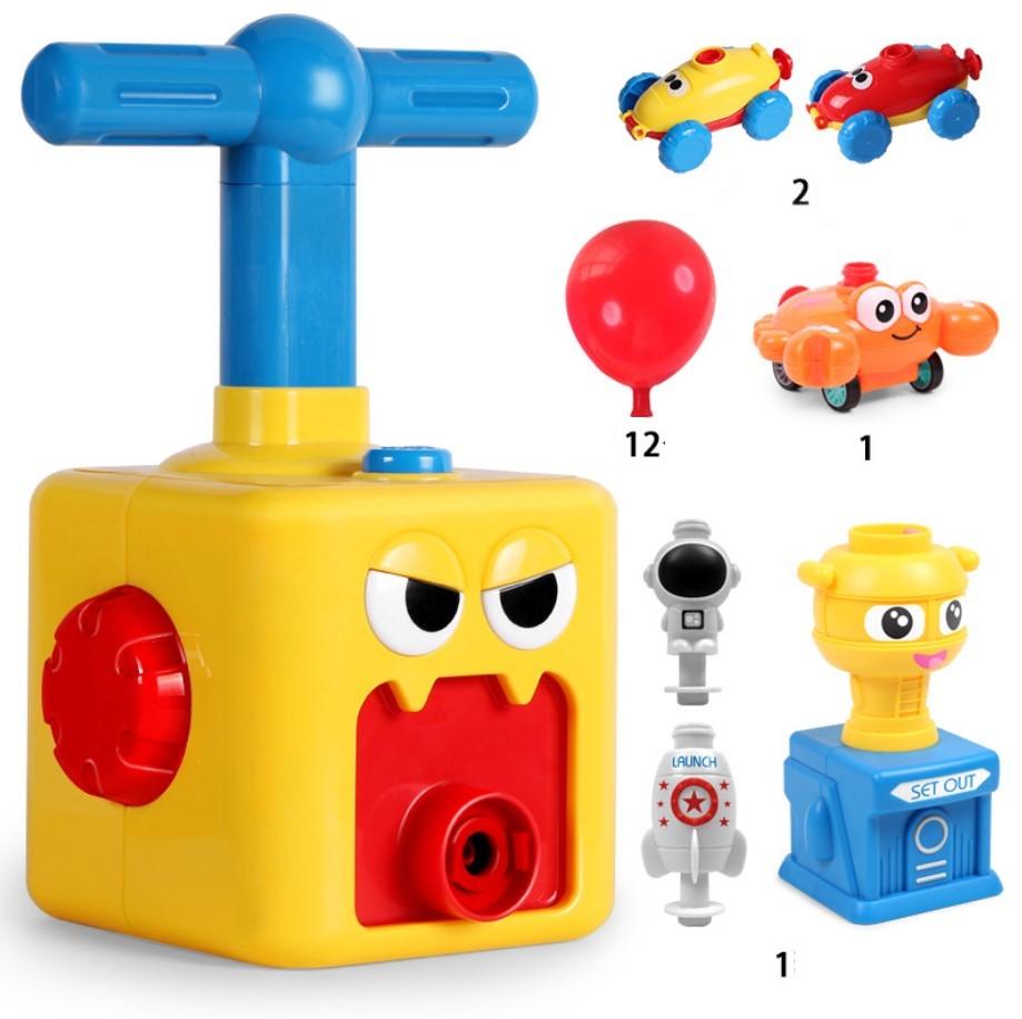 Balloon powered car Balloon launcher toy