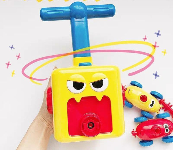 Balloon powered car Balloon launcher toy