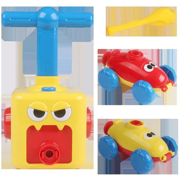 Balloon powered car Balloon launcher toy