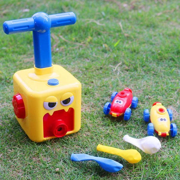 Balloon powered car Balloon launcher toy