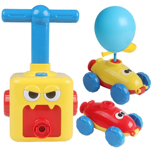 Balloon powered car Balloon launcher toy