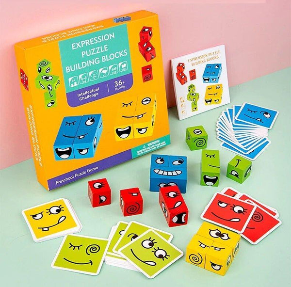 Puzzle Building Cubes