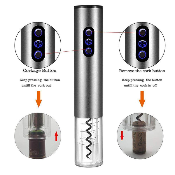 Automatic Electric Wine Bottle Opener