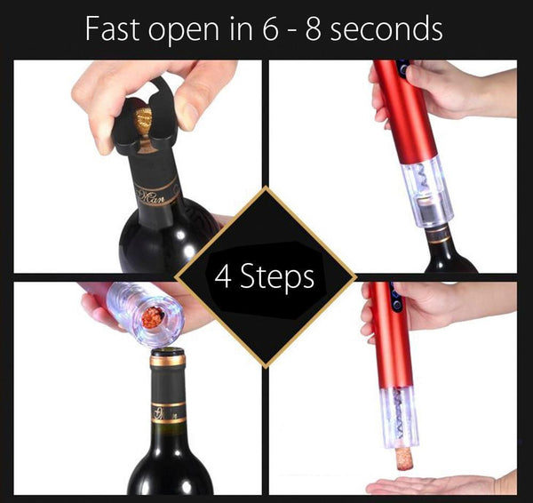 Automatic Electric Wine Bottle Opener