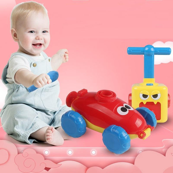 Balloon powered car Balloon launcher toy