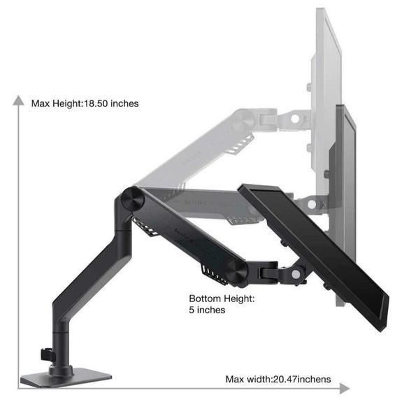 Articulating Monitor Stand Desk Mount for 17‘’-27’‘ Displays