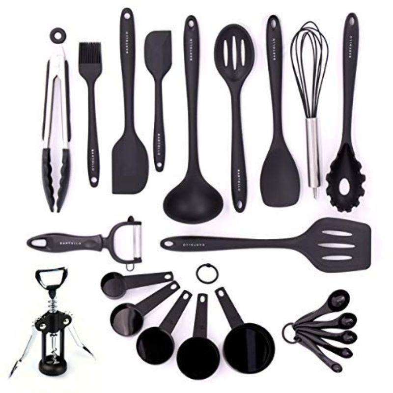14-Piece Premium Silicone Kitchen Utensil Collection