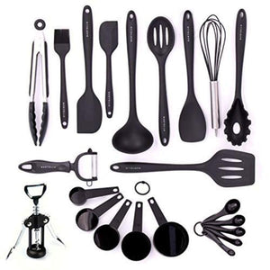 14-Piece Premium Silicone Kitchen Utensil Collection