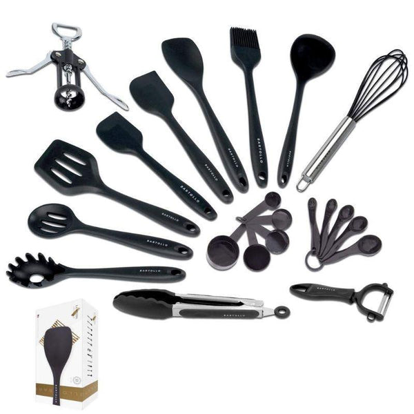 14-Piece Premium Silicone Kitchen Utensil Collection