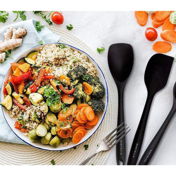 14-Piece Premium Silicone Kitchen Utensil Collection